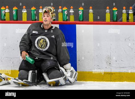 Las Vegas, NV, USA. 06th June, 2018. Marc-Andre Fleury pictured during the Las Vegas Golden ...