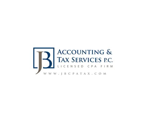 Bold, Serious, Accounting Logo Design for JB Accounting & Tax Services, P.C. Licensed CPA Firm ...