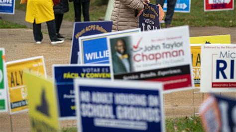 Woman Takes Campaign Signs Ahead Of VA Race, Gets In Dem Delegate’s Car