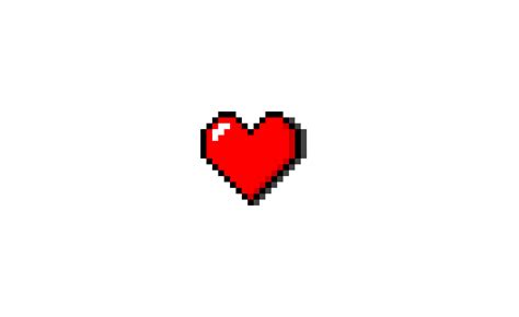 Heart pixel art