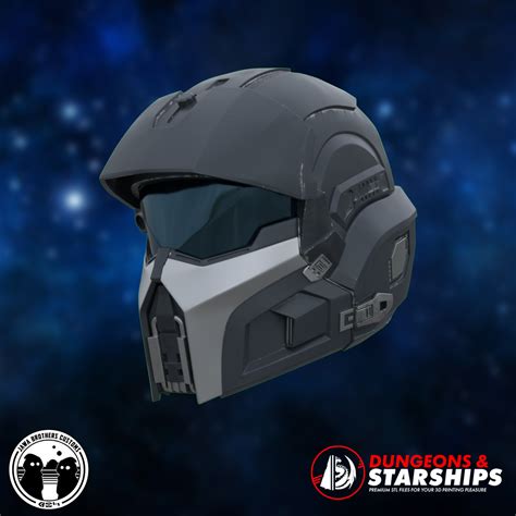 STL file Helldivers 2 Infiltrator Helmet 🪖 ・Design to download and 3D ...