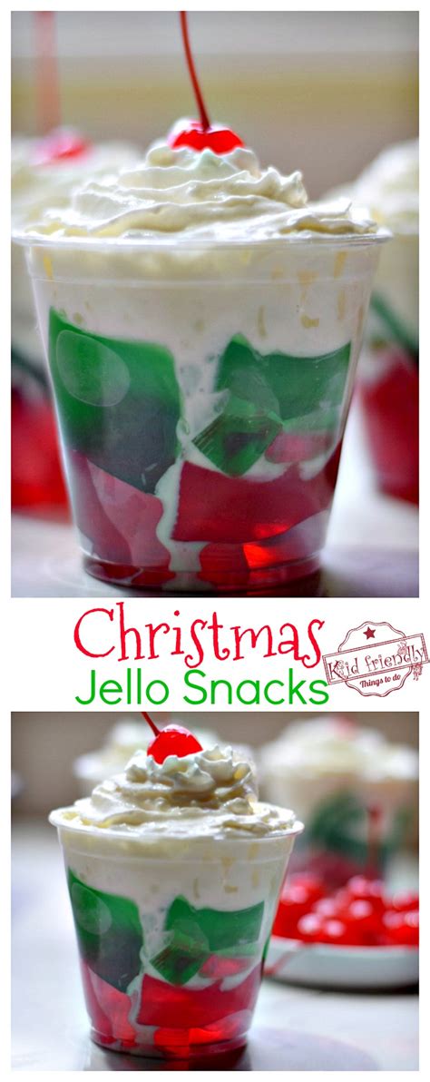 Christmas Jello Cups For Fun Individual Christmas Desserts