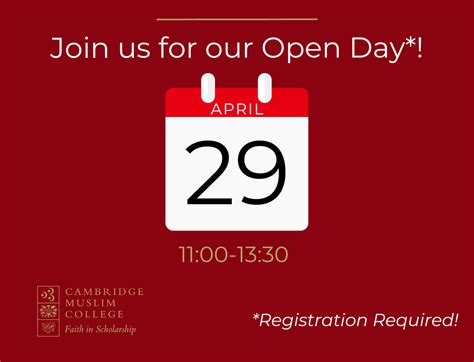 Event: Open Day Part 2! | Cambridge Muslim College