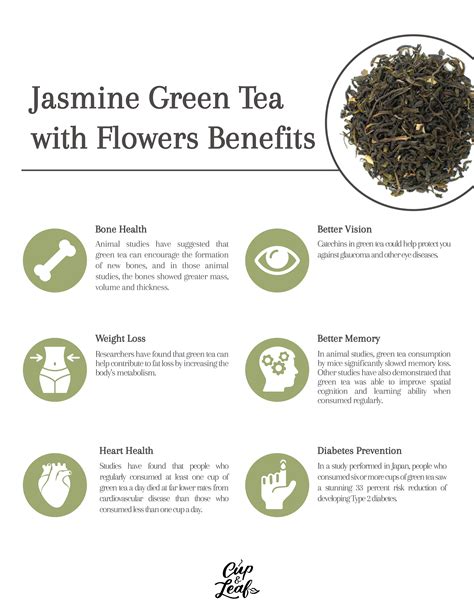 Jasmine Green Tea with Flowers - Cup & Leaf | Cup & Leaf