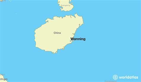 Where is Wanning, China? / Wanning, Hainan Map - WorldAtlas.com