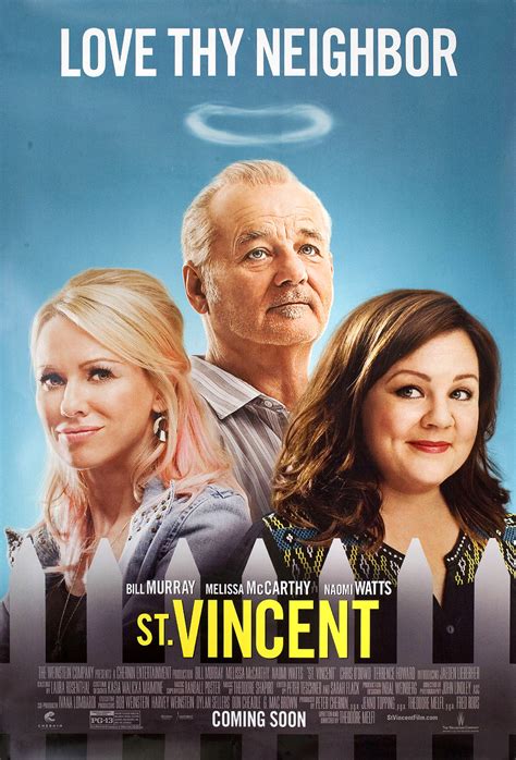 St. Vincent Original 2014 U.S. One Sheet Movie Poster - Posteritati Movie Poster Gallery