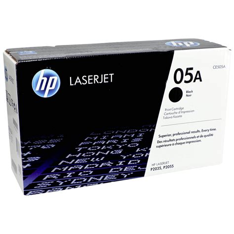 HP 05A Black Original LaserJet Toner Cartridge CE505A – رؤيا شوب Roiya Shop