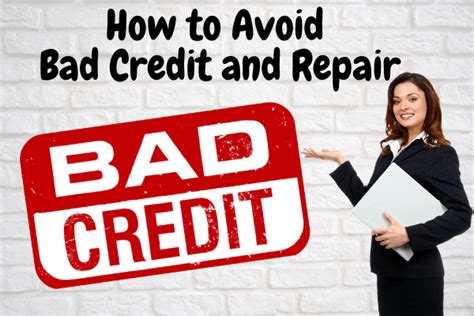 How to Avoid Bad Credit and Repair - Creditmergency