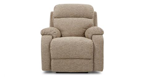 DFS BARFORD ARMCHAIR LATTE COLOUR FABRIC POWER CHAIR RECLINER CHAIR