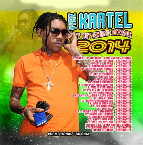 VYBZ KARTEL - CANT BUY FRIEND MIXTAPE 2014 | REGGAETAPESHOP