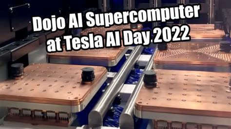 An update on Tesla's Dojo AI Supercomputer (AI Day 2022) - YouTube