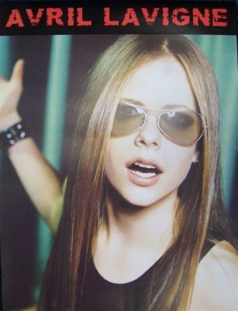 Avril Lavigne - Sunglasses Collectable Poster - Rockaway Records Australia