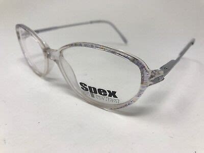 Spex Eyewear Womens Eyeglasses WCS Mod.222 52-18-135 Crystal Grey RC79 ...