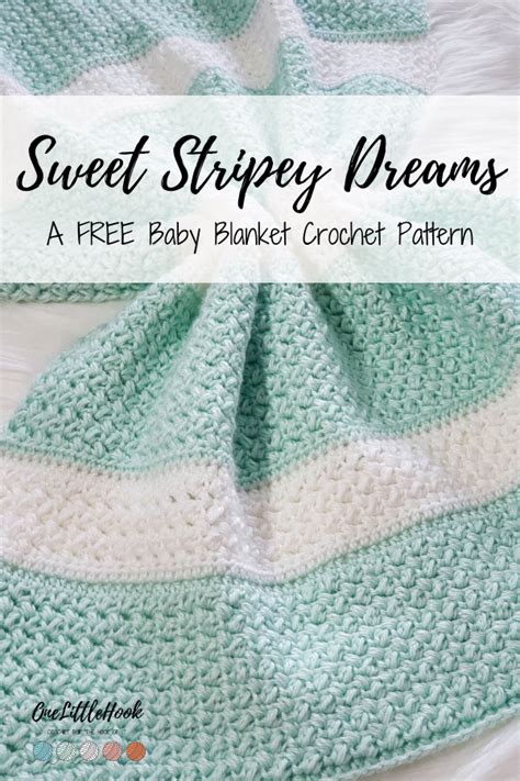 Crochet Baby Blanket Pattern For Beginners - Amelia's Crochet