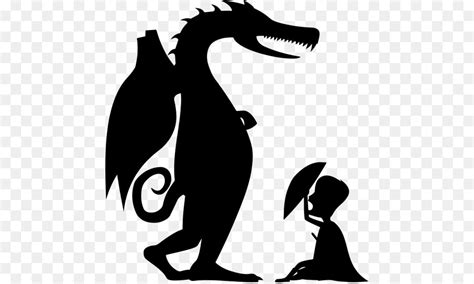 Free Dragon Head Silhouette, Download Free Dragon Head Silhouette png ...