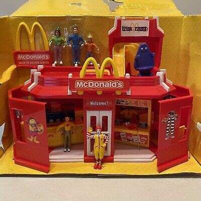 McDonalds Restaurant Play Place Drive Thru Playset Toy with Accessories NEW RARE 45672812346 | eBay