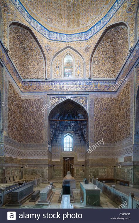 Tomb Tamerlane Samarqand Uzbekistan Stock Photos & Tomb Tamerlane Samarqand Uzbekistan Stock ...