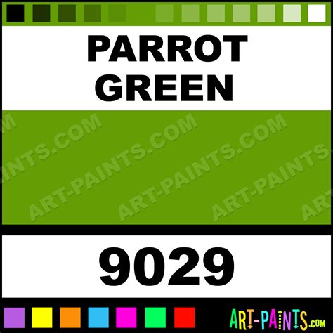 Parrot Green Tattoo Colors Tattoo Ink Paints - 9029 - Parrot Green ...