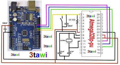 Great Projects: Atmega328p-pu bootloader and sketch Uusing arduino UNO