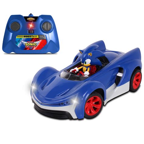 Sonic The Hedgehog Racing Pull Back Race Action Car Figure Gift Toy ...