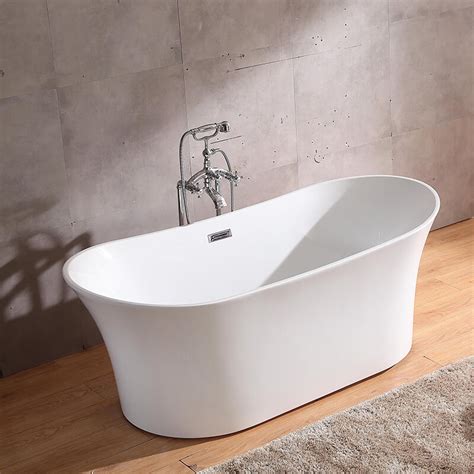 American Standard Freestanding Tub 67" White With Overflow