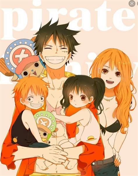 Family luffy ️ nami | One piece manga, Anime one piece, Personajes de ...