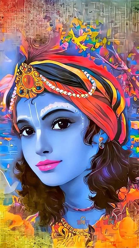 720P free download | Kanha Ji Ki, Painting Art, hindu god, bhakti ...