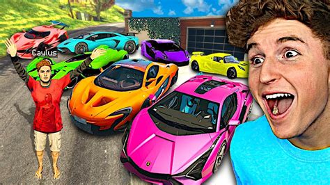 Collecting *RARE* BILLIONAIRE SUPERCARS In GTA 5! - YouTube