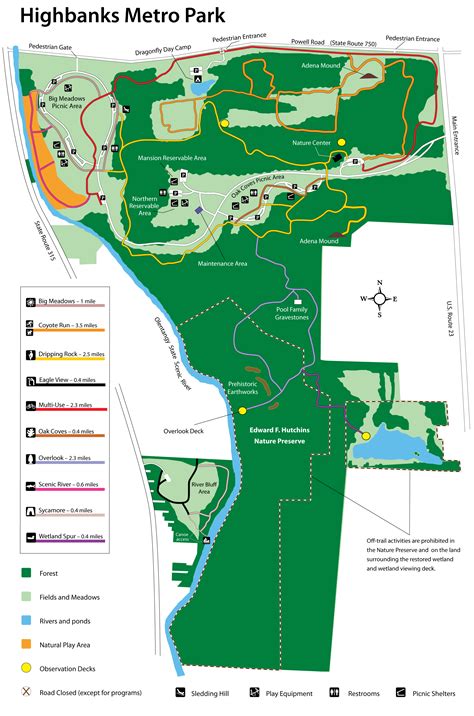 Maps - Metro Parks - Central Ohio Park System