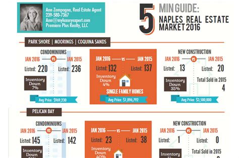 Naples Real Estate Market Update 2016 {Infographic}