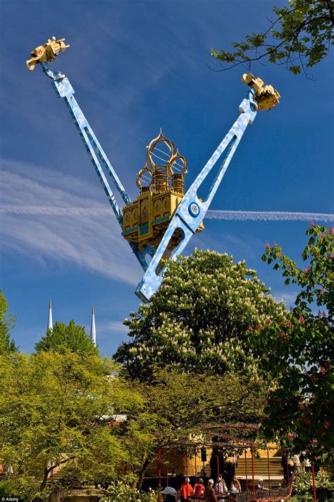 Vertigo at Tivoli in Copenhagen named Europe's best amusement park ride ...