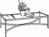 Coffee Table coloring Page  Download Print Or Color Online For Free sketch template