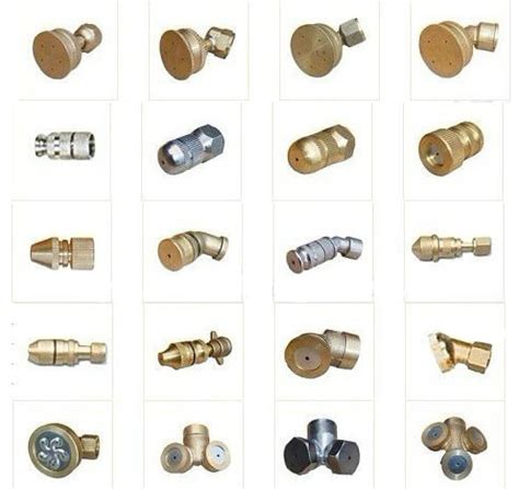 kinds of brass nozzles for sprayer copper nozzle jet nozzles spray tee spray nozzles one hole ...