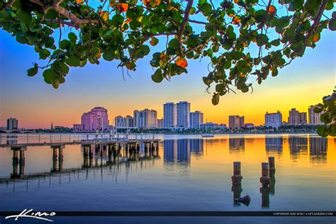 Downtown Pink Building West Palm Beach Florida | HDR Photography by Captain Kimo