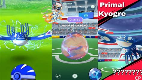 1 Minute Counters For Primal Kyogre in Pokemon Go | Primal Kyogre Best ...