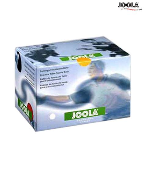 Joola Training Ball Table Tennis Balls (Pack Of 120 Balls): Buy Online at Best Price on Snapdeal