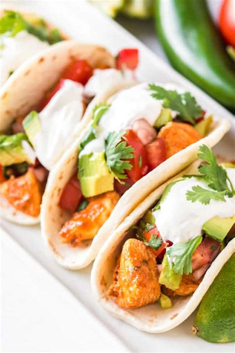 Easy Soft Chicken Tacos Recipe - Easy Chicken Recipes