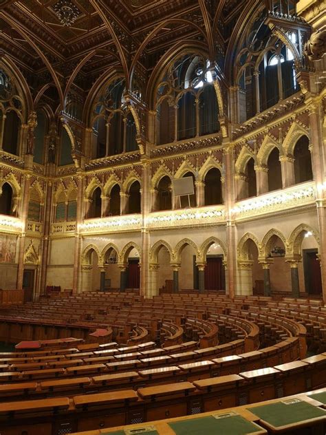 Inside Hungarian Parliament - Budapest, Hungary Editorial Stock Image ...