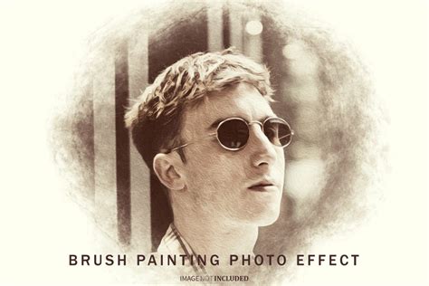 Brush Painting Photo Effect | Creative Market