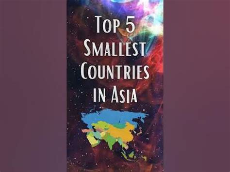 Top 5 Smallest Countries in Asia || Smallest Country || #top5 #trending ...