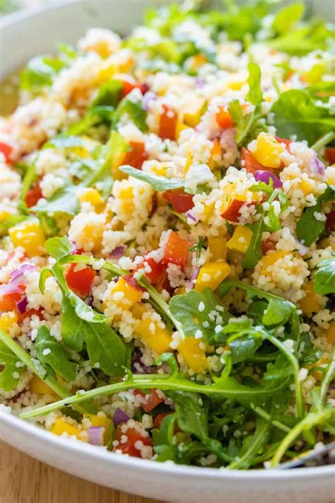 Easy Couscous Salad - Green Healthy Cooking