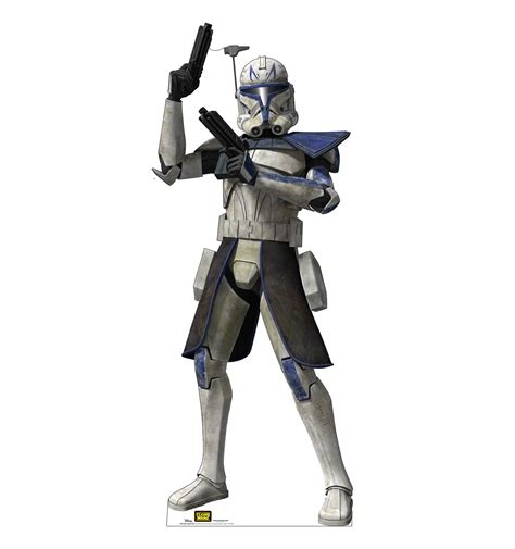 Buy Advanced Graphics Clone Captain Rex Life Size Cardboard Cutout Standup - Star Wars: The ...