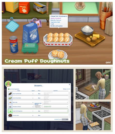 Sims 4 Custom Food Recipes - Find Vegetarian Recipes