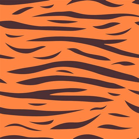 Bengal tiger skin seamless pattern 17764260 Vector Art at Vecteezy