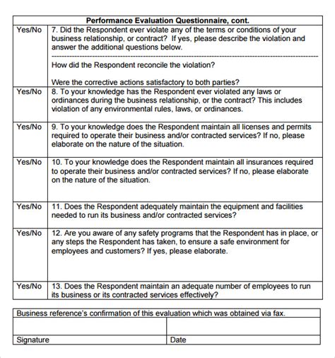 Manager Evaluation - 9+ Free Samples , Examples , Format