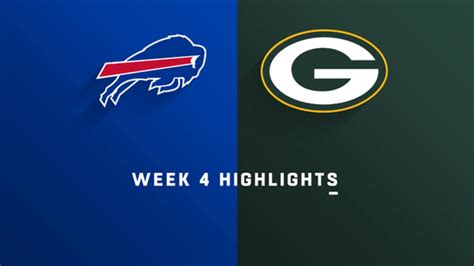 Bills vs. Packers highlights | Week 4