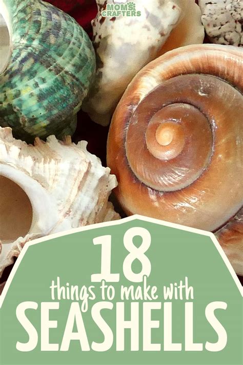 18 of the best Seashell Crafts * Moms and Crafters