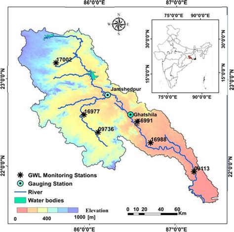 Index map of Subarnarekha river basin | Download Scientific Diagram