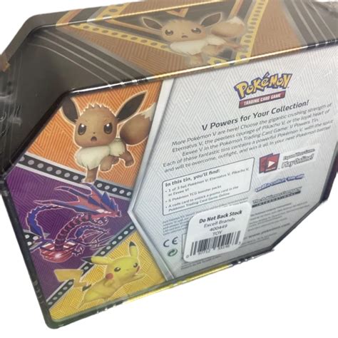 Eevee V Powers Tin Pokemon TCG – Toy Cabal