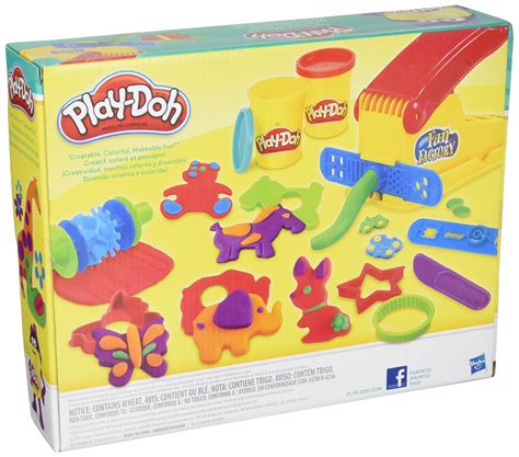 Play-Doh Fun Factory Deluxe Set, 31 Tools & 6 Cans, Back to School Classroom Supplies, Kids Arts ...